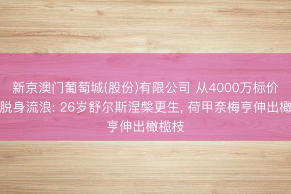 新京澳门葡萄城(股份)有限公司 从4000万标价到开脱身流浪: 26岁舒尔斯涅槃更生， 荷甲奈梅亨伸出橄榄枝