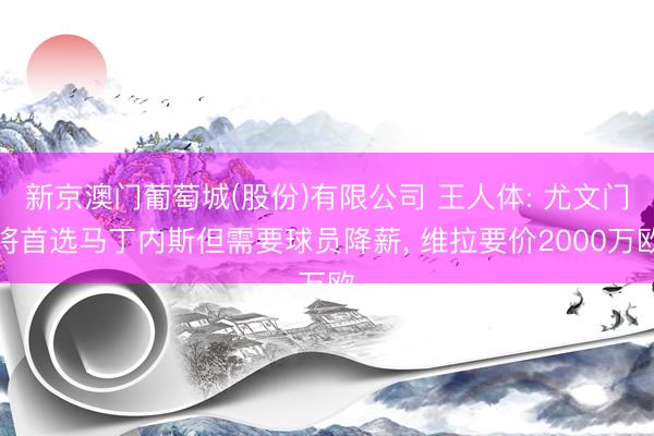 新京澳门葡萄城(股份)有限公司 王人体: 尤文门将首选马丁内斯但需要球员降薪， 维拉要价2000万欧